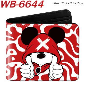 Mickey Minnie Mouse anime wallet purse