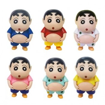 6pcs/set Crayon Shin-chan anime figures(OPP bag)
