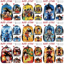 Dragon Ball anime nylon backpack bag shoulder pencil case