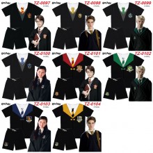 Harry Potter ant wrinkled fabric short t-shirts an...
