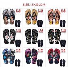 Jujutsu Kaisen anime flip flops shoes slippers a p...