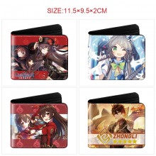 Genshin Impact game wallet purse