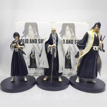 Bleach Kuchiki Rukia Byakuya Yamamoto Genryuusai S...