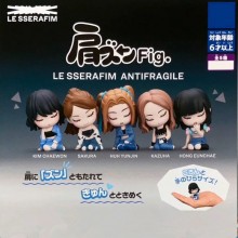 5pcs/set Le Sserafim Antifragile Shoulder on Shoulder Series Figures
