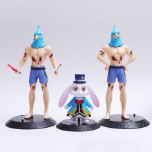 3pcs/set Shangri-La Frontier anime figures set(OPP bag)