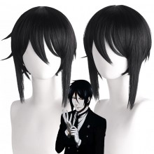 Kuroshitsuji Black Sebastian Michaelis anime cospl...