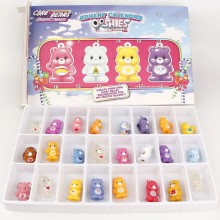 Rainbow Bear anime figures(24pcs a set)