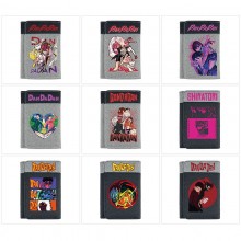 Dandadan anime Three Fold Button Wallet Purse