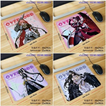 Overlord anime mouse pad mat 30*25*0.3cm