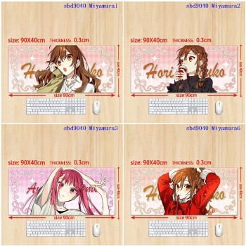 Hori and Miyamura anime big mouse pad mat 90/80/70/60cm