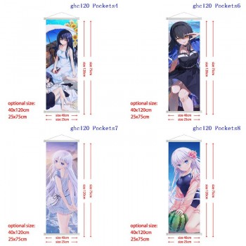 Summer Pockets anime wall scroll wallscrolls 40*120/25*75cm