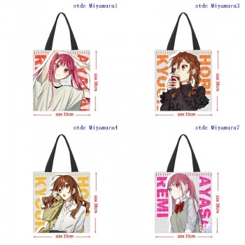 Hori and Miyamura anime shopping bag handbag