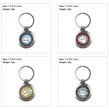 Chiikawa anime keyring key chains