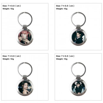 IVE star keyring key chains