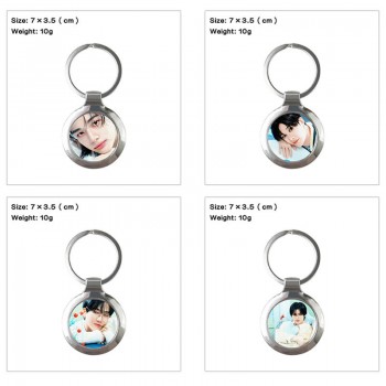 Straykids star keyring key chains