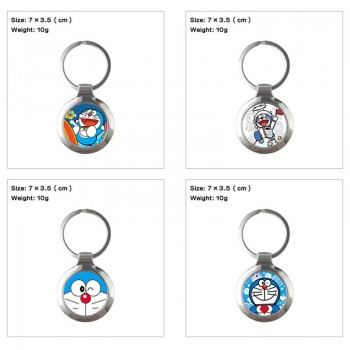 Doraemon anime keyring key chains