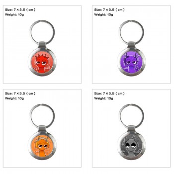 Sprunki Incredibox game keyring key chains