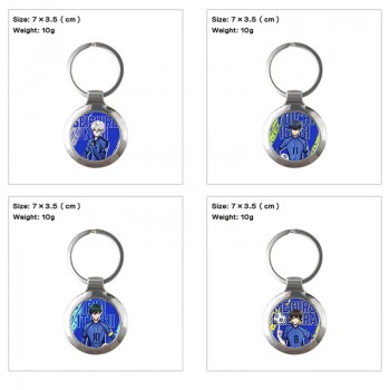 Blue Lock anime keyring key chains