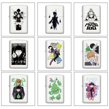Mob Psycho 100 Mob anime Single-sided Zippo Oil Lighter