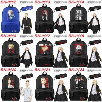 Tokyo Revengers anime backpack bag + pen bag