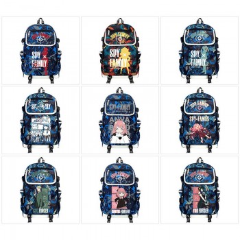 SPY FAMILY anime canvas camouflage backpack bag