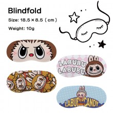 Labubu anime Sleep Eyeshade Eye Patch Masks