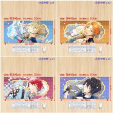 Ensemble Stars anime big mouse pad mat 90/80/70/60...