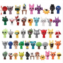 48Pcs/set Sprunki Incredibox game figures(OPP bag)