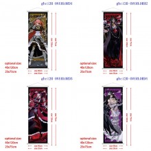 Overlord anime wall scroll wallscrolls 40*120/25*75cm