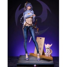 Genshin Impact Fa Raiden Shogun Resin Head Sculptu...