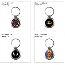Super Hero Iron Spider-man Super Man Batman keyring key chains