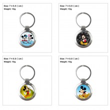Mickey Mouse Minnie anime Mickey Mouse keyring key chains