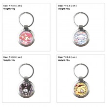 Sanrio Melody kitty Cinnamoroll Kuromi anime keyri...