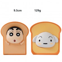 Crayon Shin-chan Anime Creative Toast Bread Fridge...