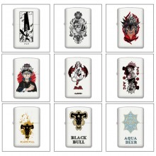 Black Clover anime Single-sided Zippo Oil Lighter