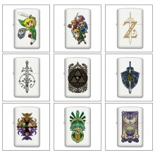 The Legend of Zelda game Single-sided Zippo Oil Li...