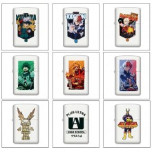 My Hero Academia anime Single-sided Zippo Oil Ligh...