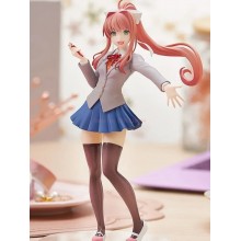 Doki Doki Literature Club Monika student uniform a...