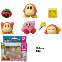 Kirby anime figures a set