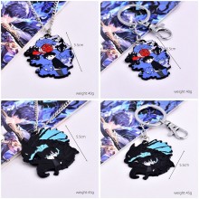 Solo Leveling anime alloy key chains necklaces