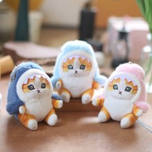 12cm Cute Shark Cat Plush Dolls(maxed 10pcs a set)
