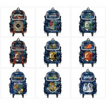 Harry Potter canvas camouflage backpack bag