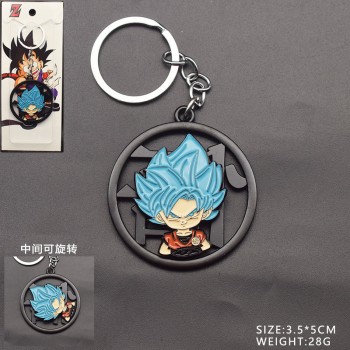Dragon Ball anime alloy movable key chain