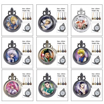 Hunter x Hunter anime small necklace pocket watch