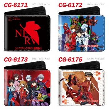 EVA anime wallet purse