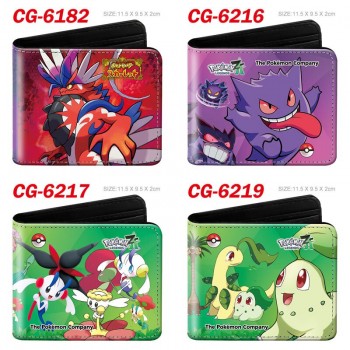 Pokemon anime wallet purse