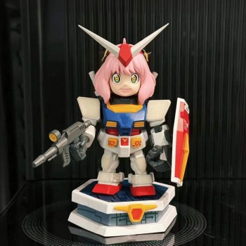 SPY x FAMILY Anya Forger cos Gundam anime figure