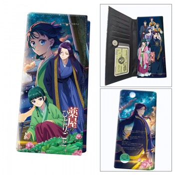 The Apothecary Diaries anime long wallets card holder purse