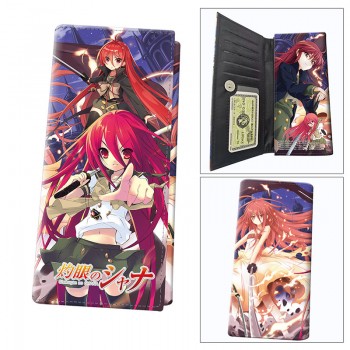 Shakugan no Shana anime long wallets card holder purse