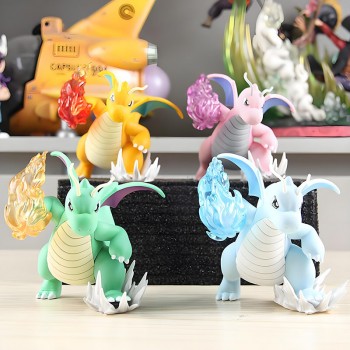 Pokemon Fire Punch Dragonite anime figure 10cm